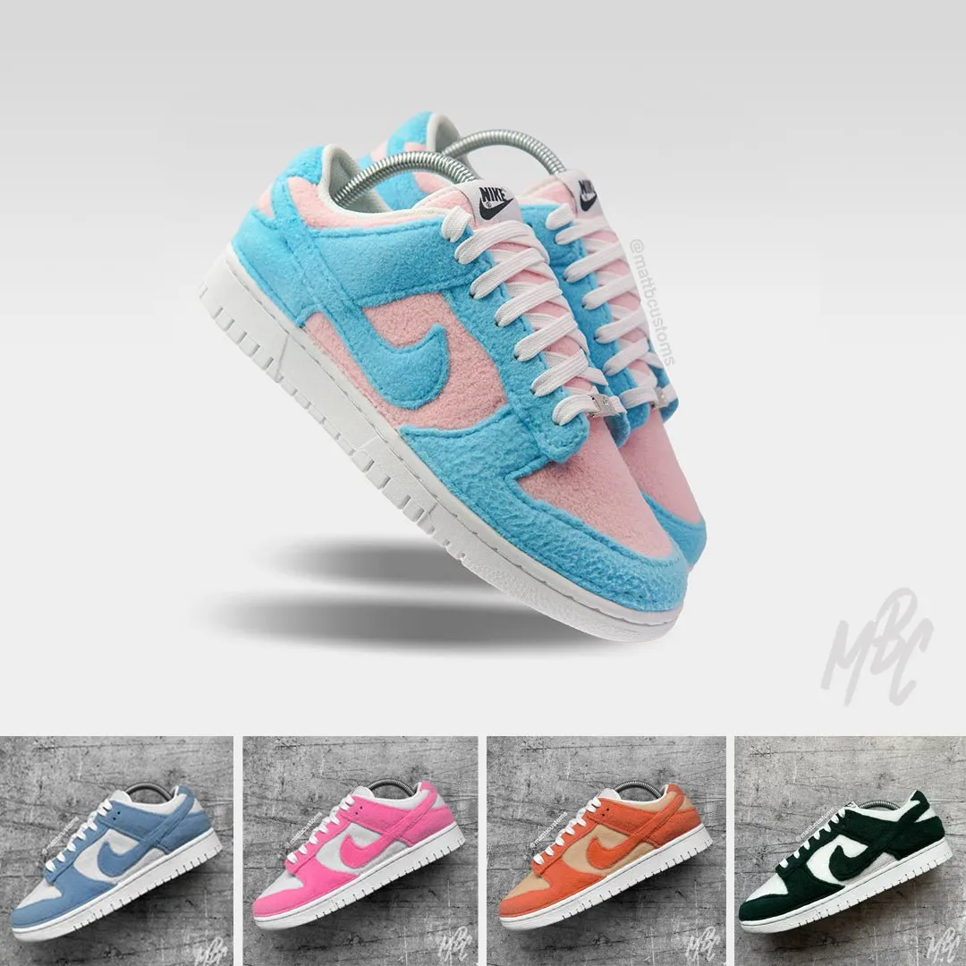 Fluffy Dunk (Choose Your Material) - Dunk Low Custom