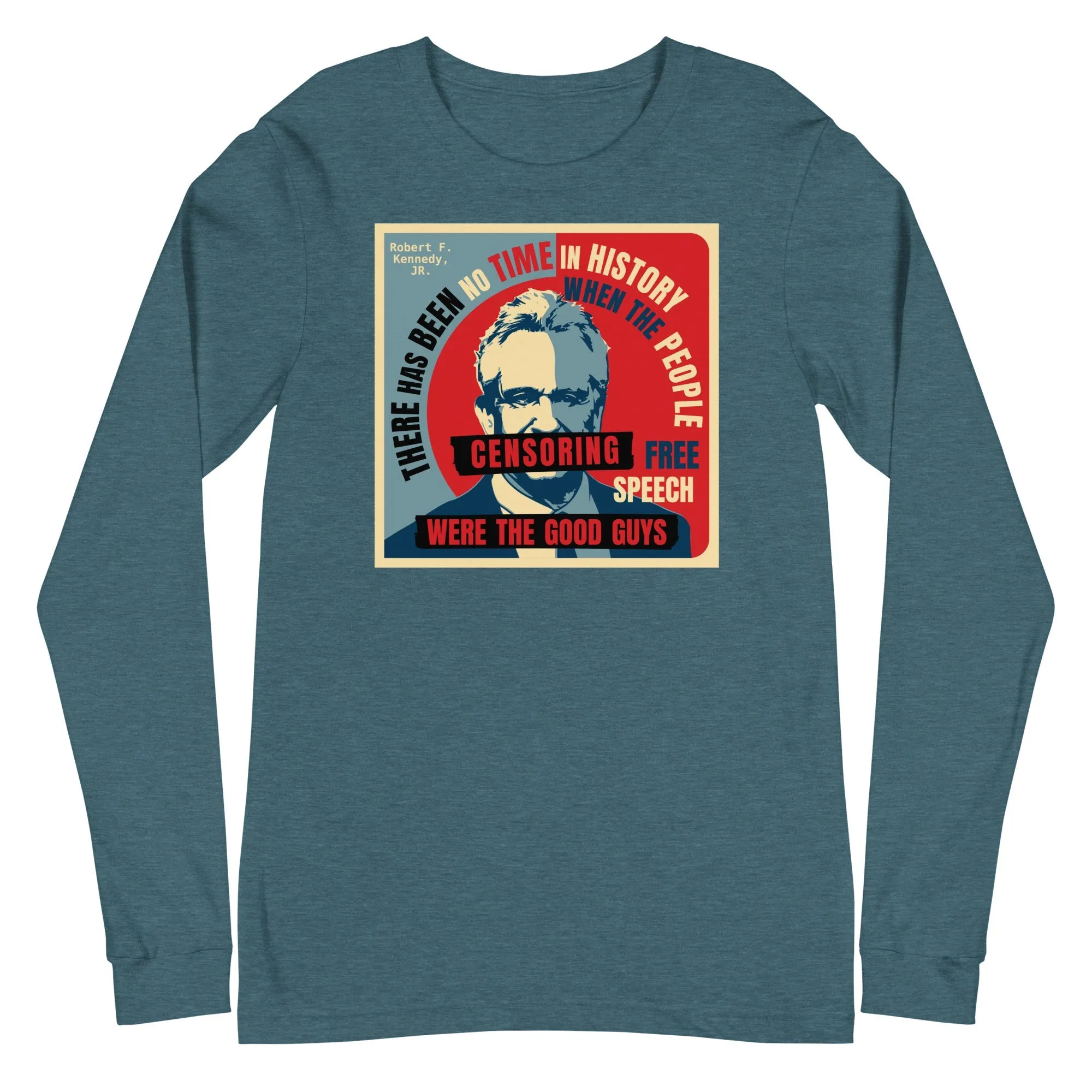 Free Speech Kennedy Unisex Long Sleeve Tee