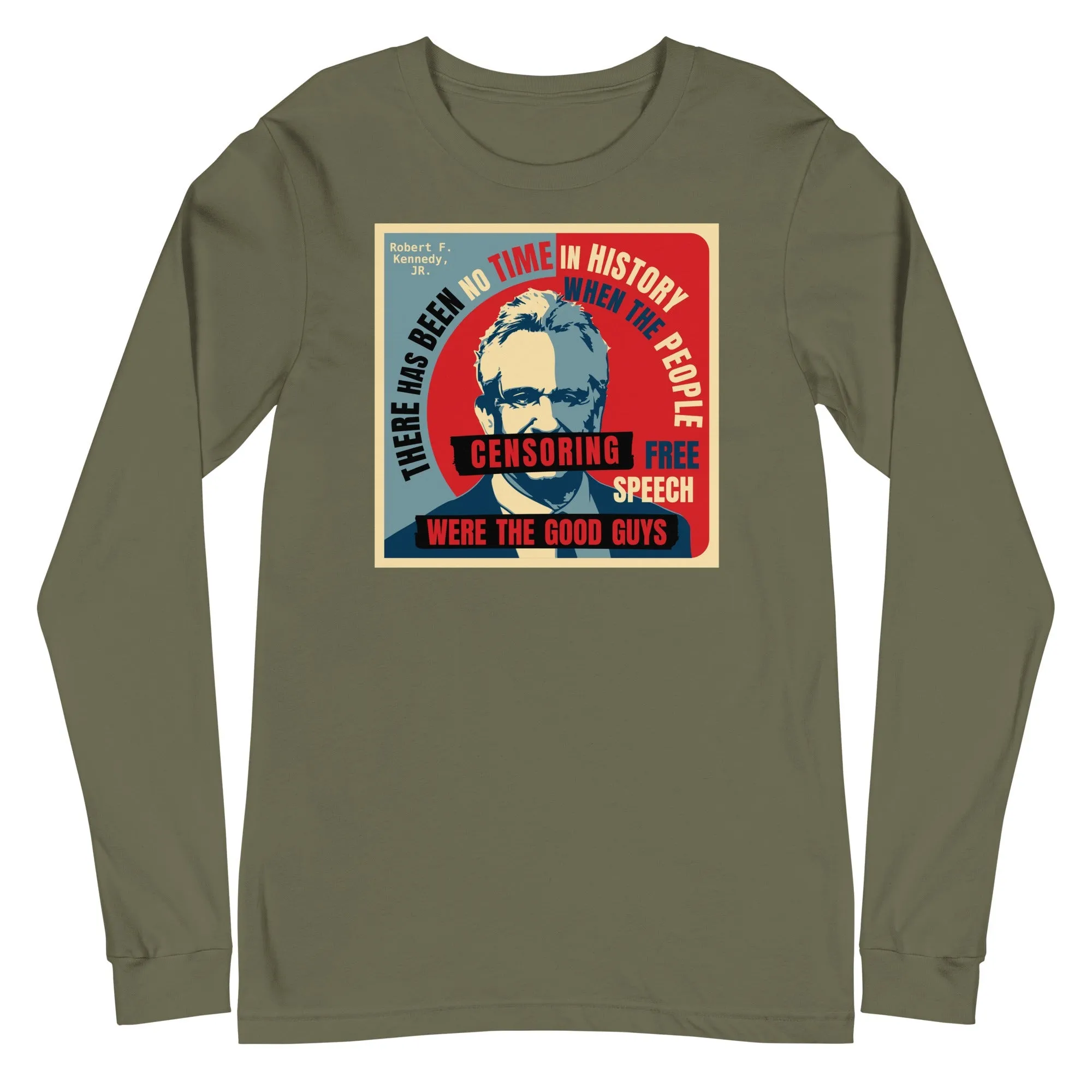 Free Speech Kennedy Unisex Long Sleeve Tee