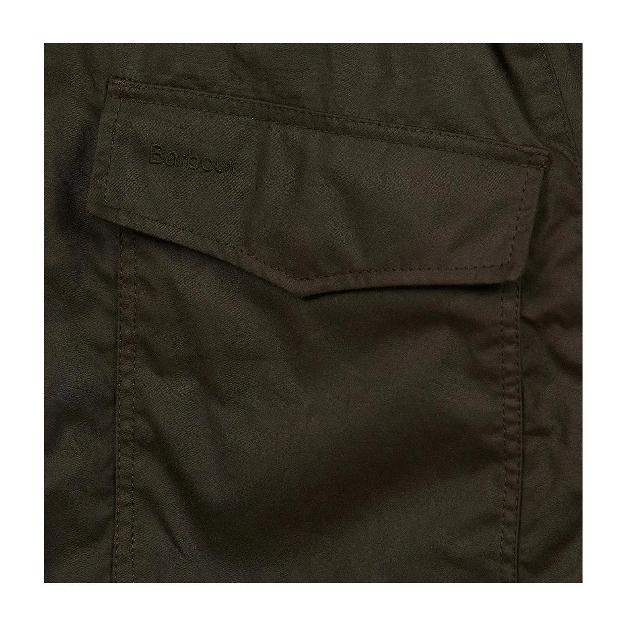 Giubbino Barbour Claudia Wax Verde Oliva