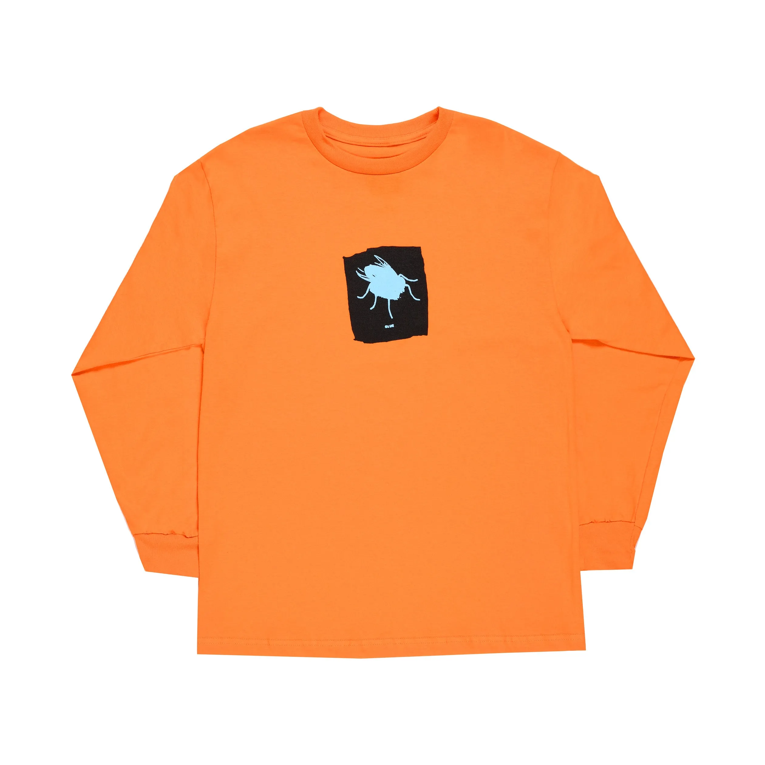 Glue Fly Long Sleeve Tee Orange