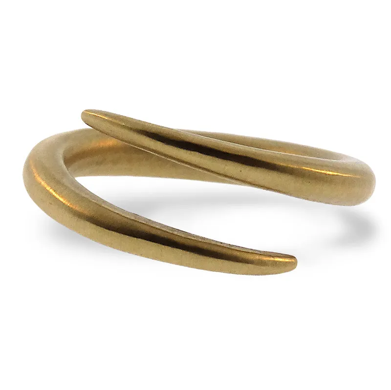 Gold Spiral Ring