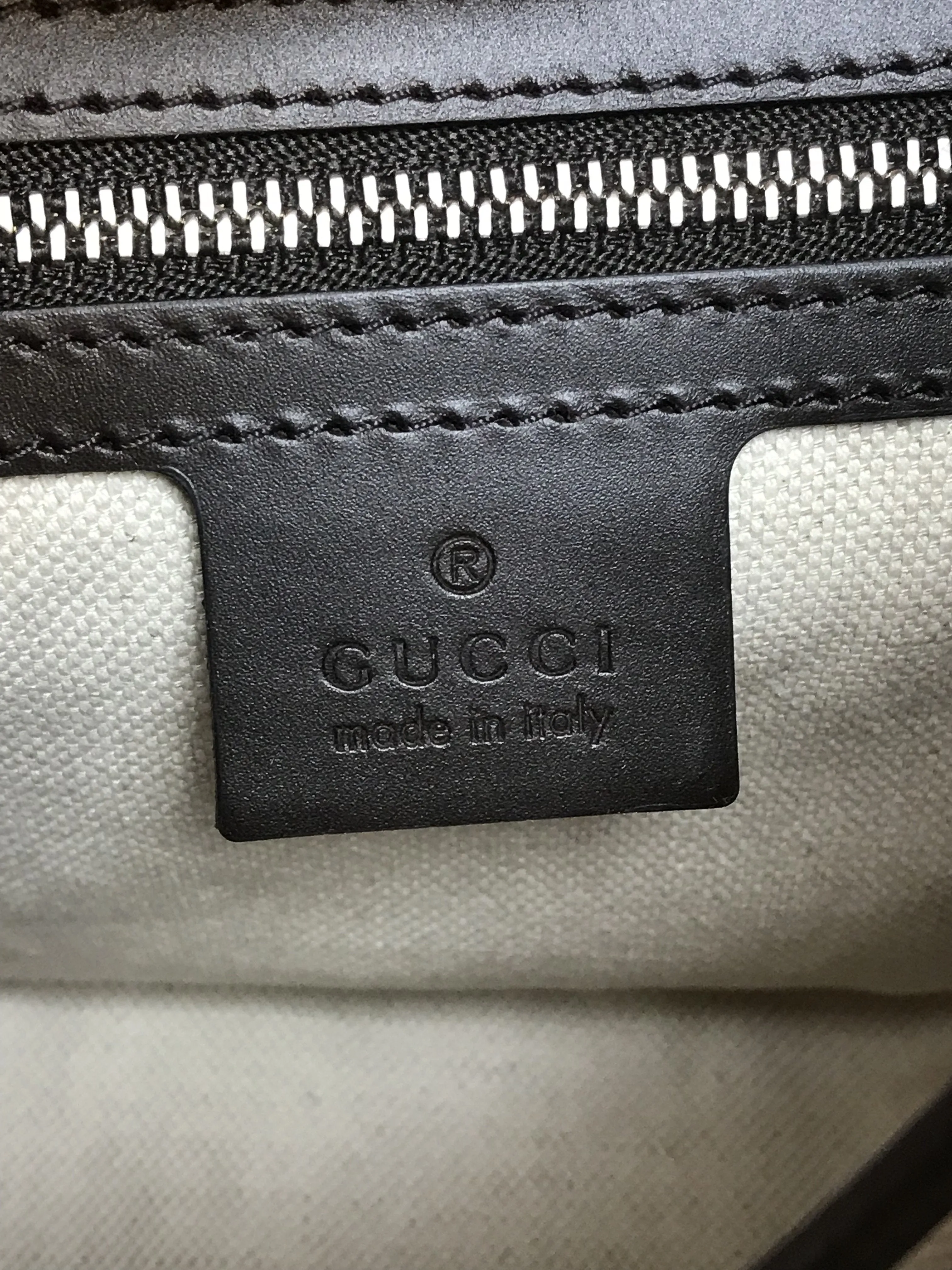 Gucci Cow Print Medium Lady Web Bag