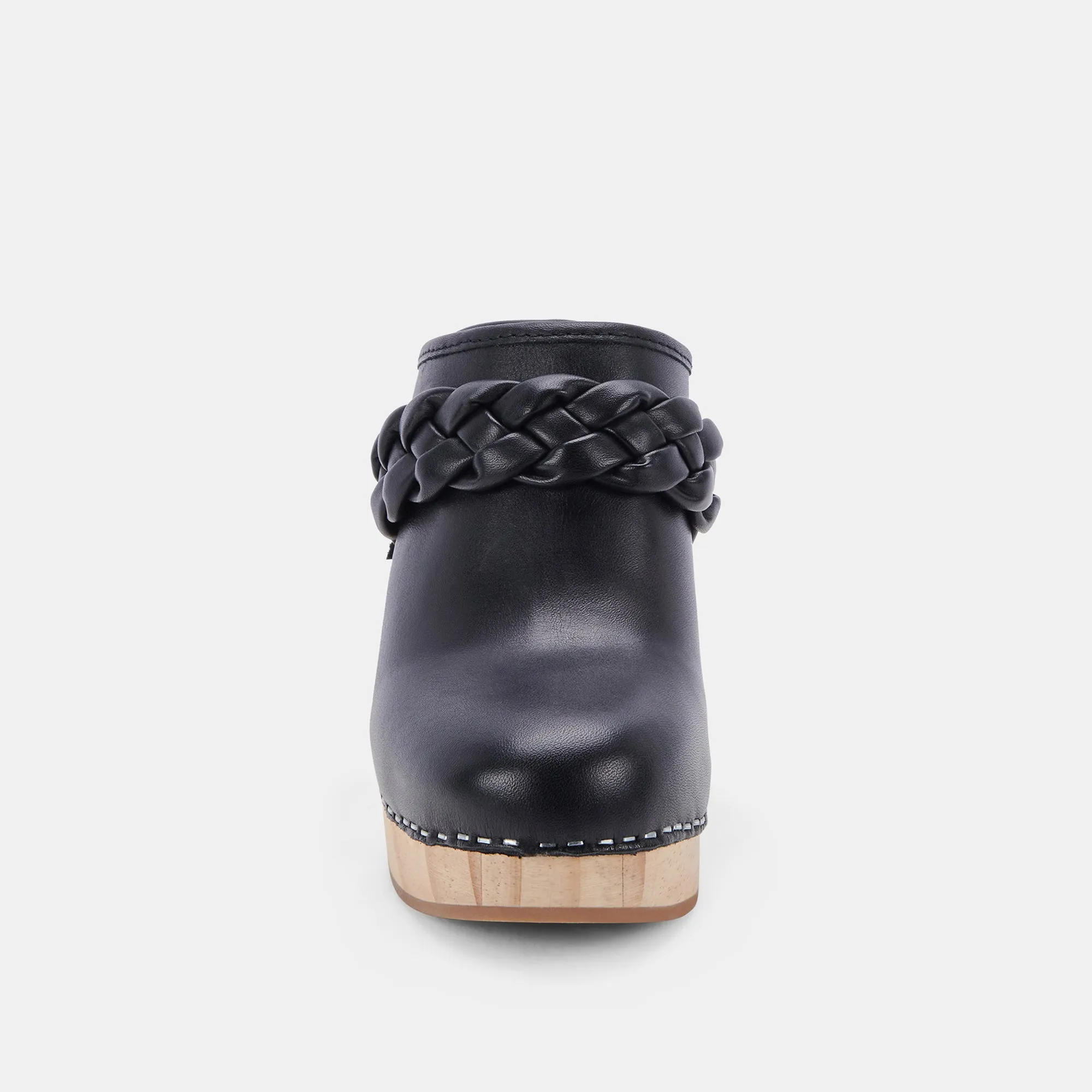 HILA HEELS BLACK LEATHER