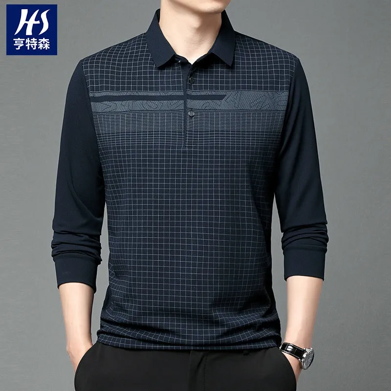 INSTOCK - Hunterson daddy autumn new middle-aged business polo