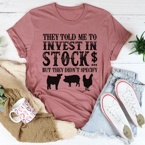 Invest in Stocks T-shirt