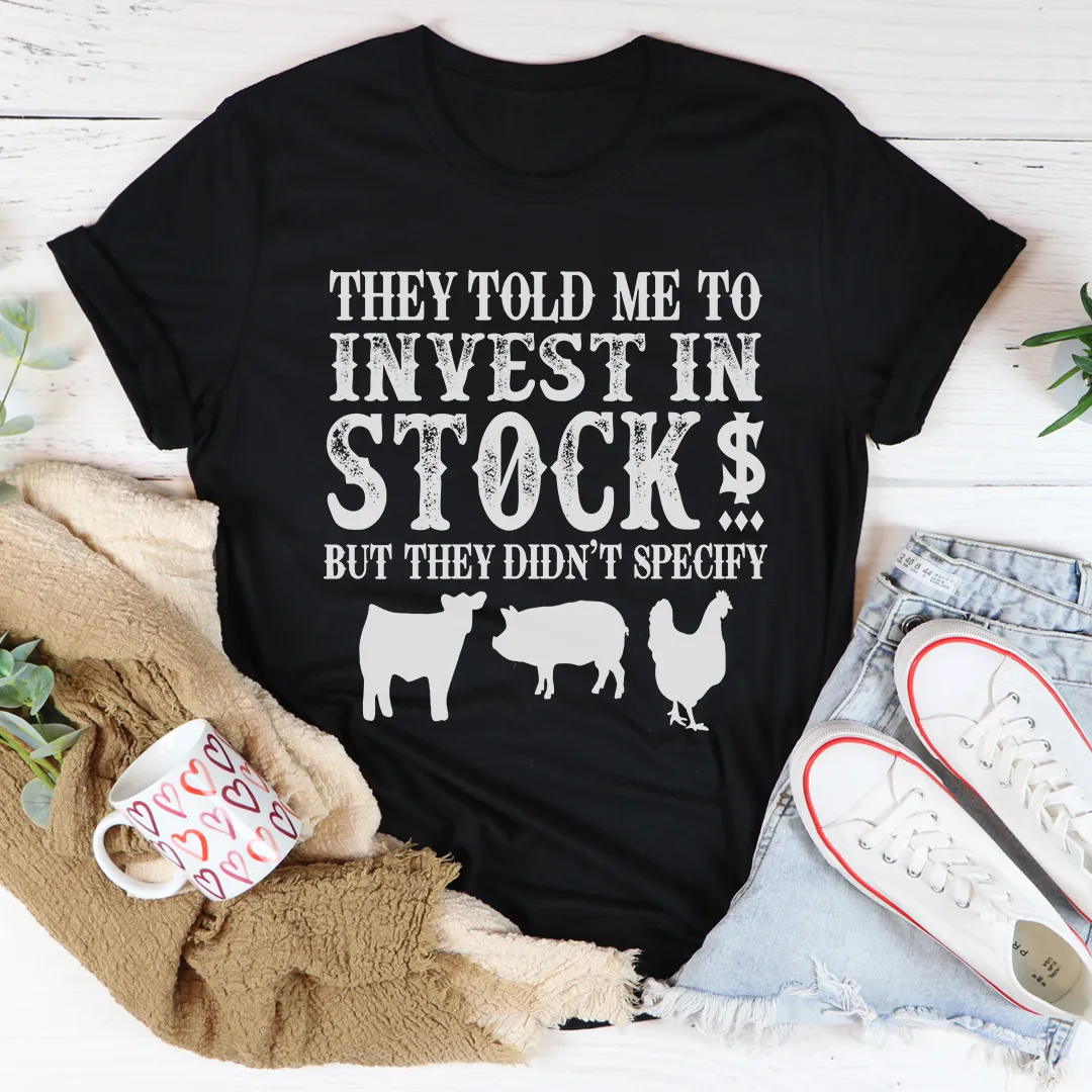 Invest in Stocks T-shirt