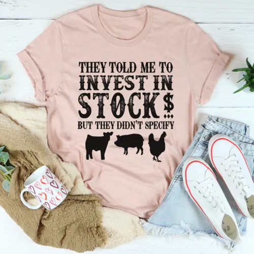 Invest in Stocks T-shirt