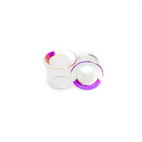 Iridescent Glass Eyelets