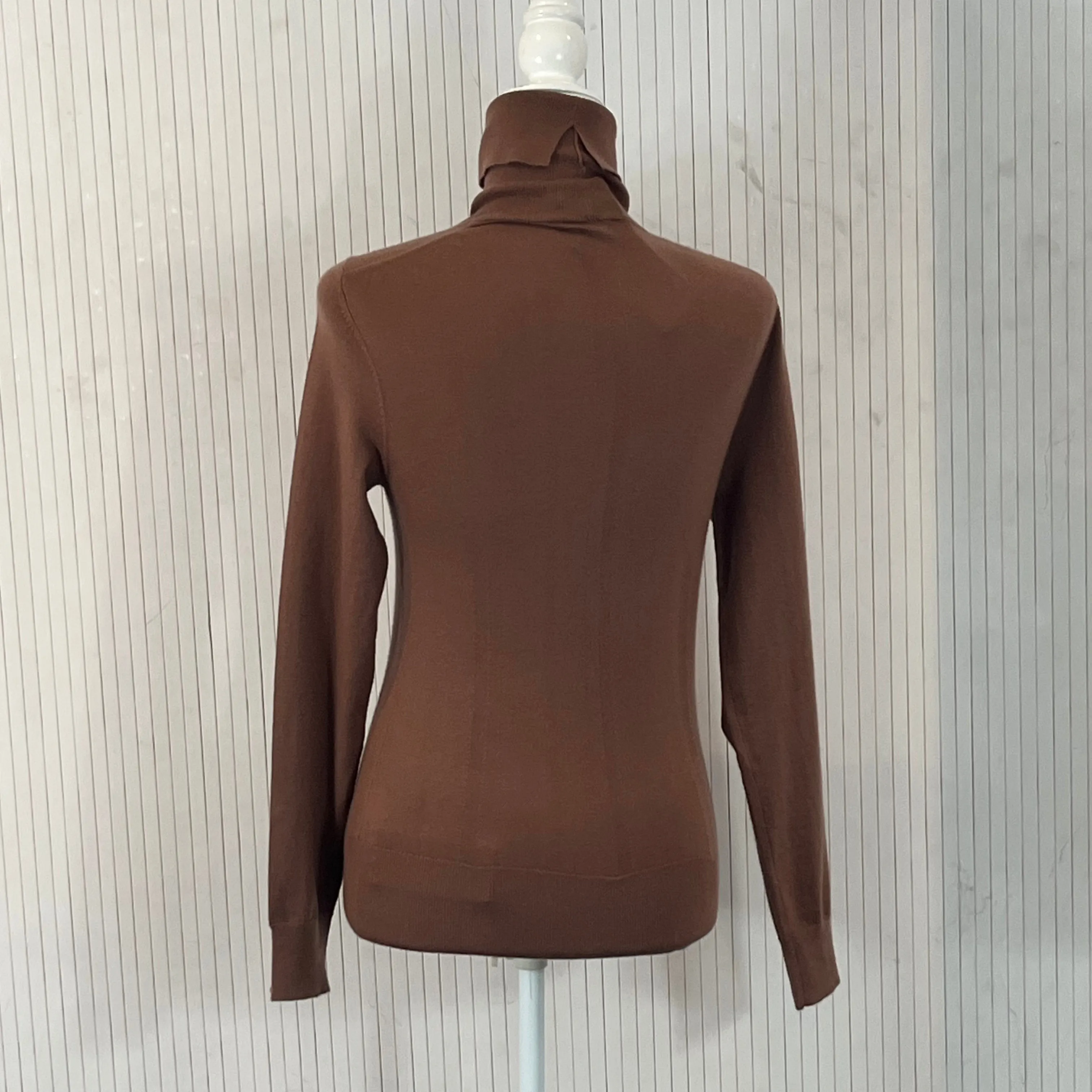 Joseph Brand New 445 Caramel Stretch Cashmere Knit Sweater XXS/XS