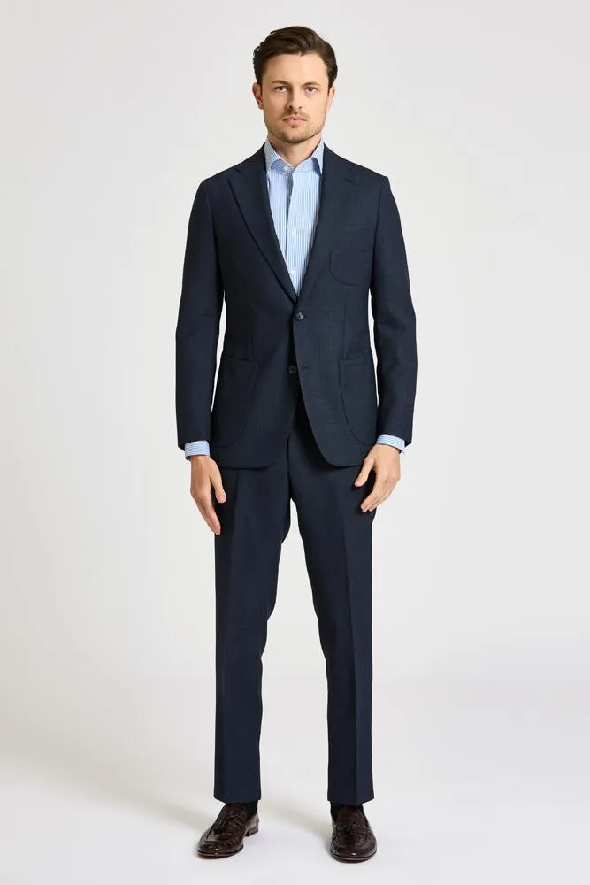 Julius Suit - Navy Self Check