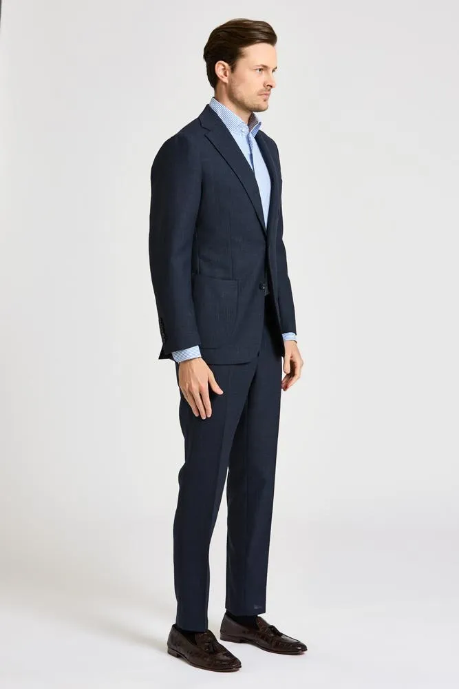 Julius Suit - Navy Self Check