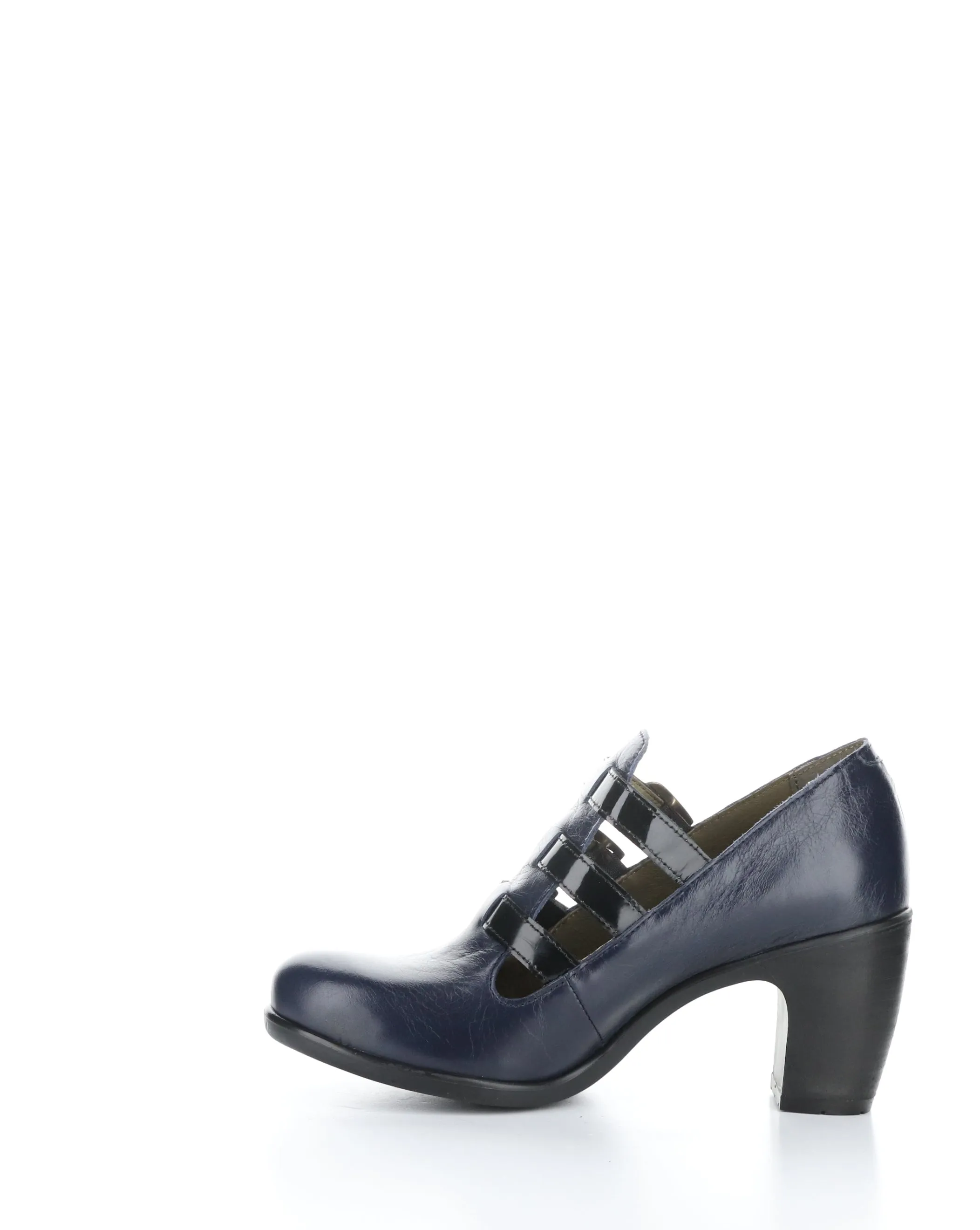 KACY011FLY 002 NAVY/BLACK Elasticated Shoes