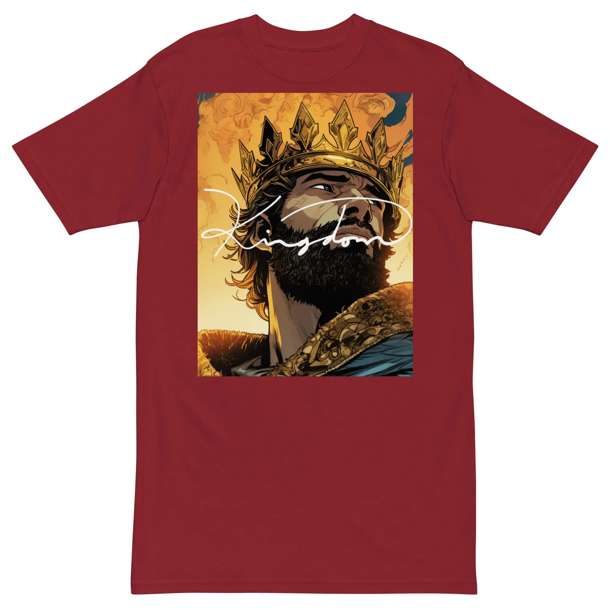 Kingdom Men’s premium heavyweight tee