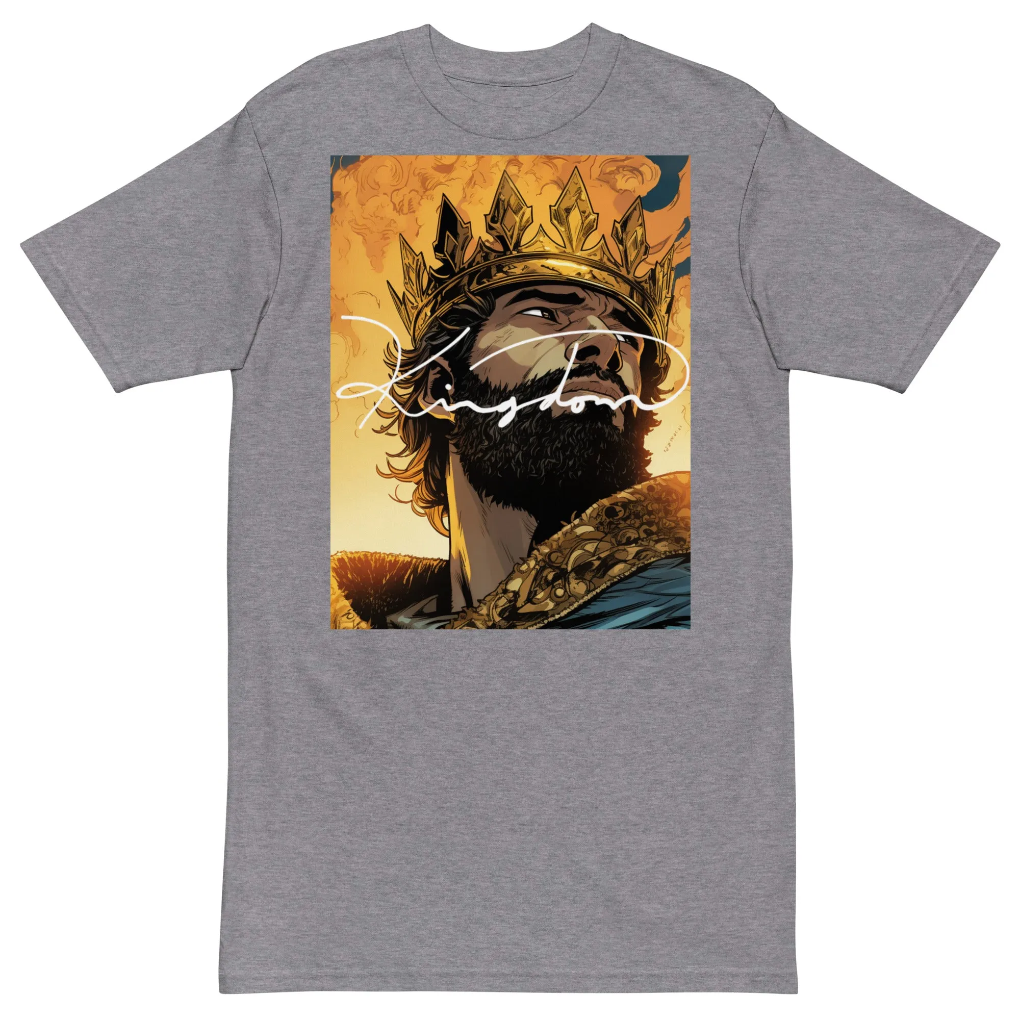 Kingdom Men’s premium heavyweight tee