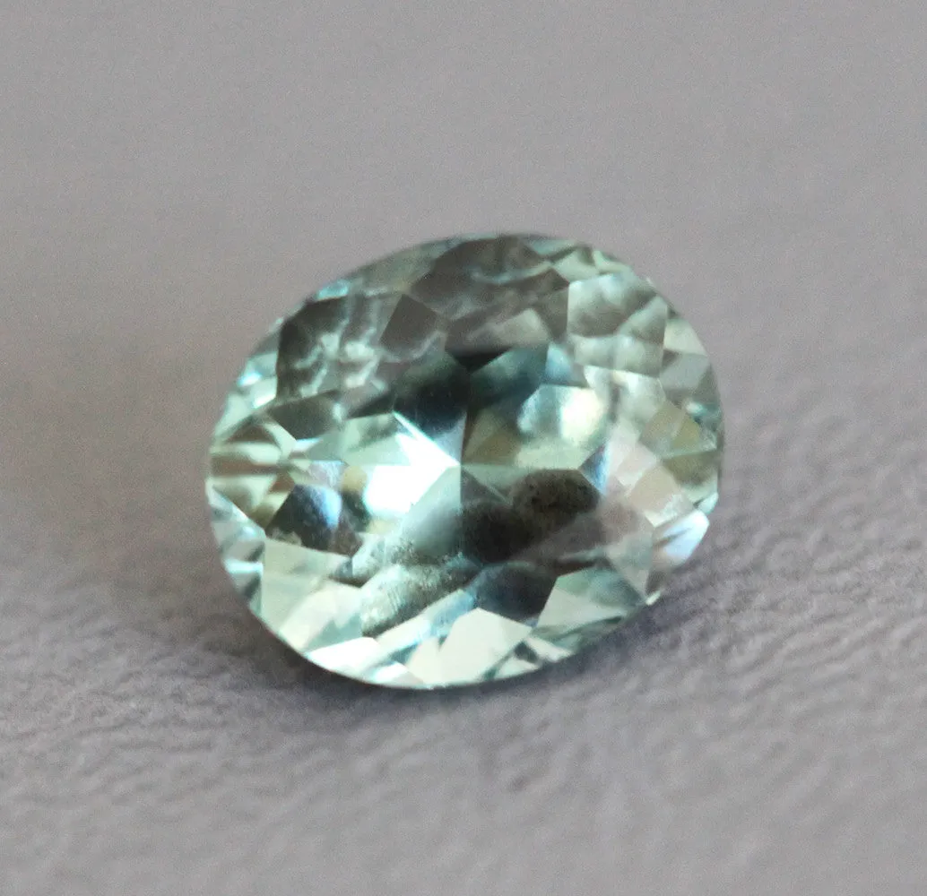 Loose 1.64 Ct Oval Teal Sapphire