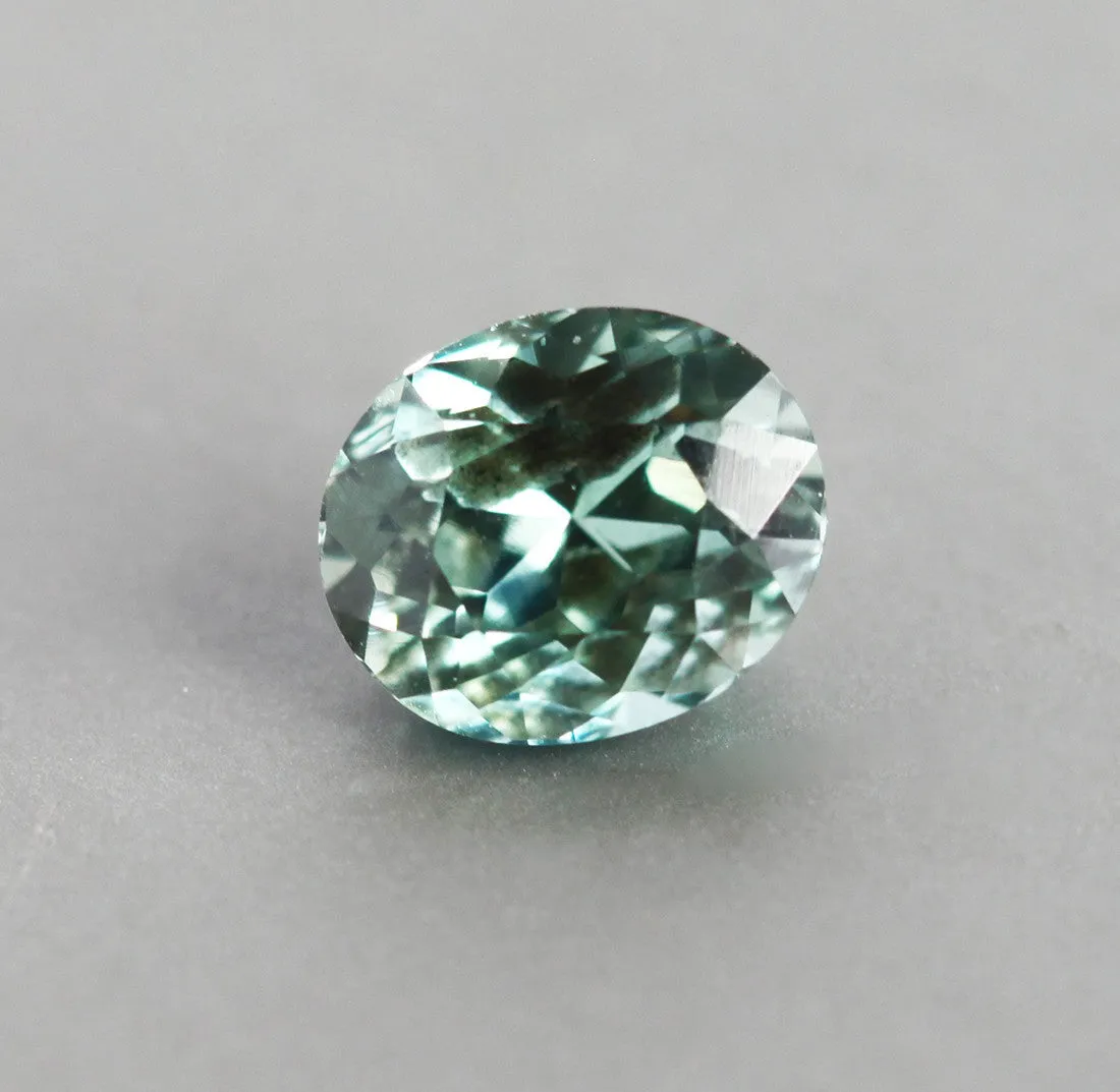 Loose 1.64 Ct Oval Teal Sapphire