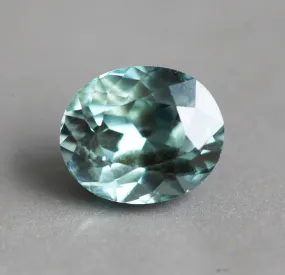 Loose 1.64 Ct Oval Teal Sapphire