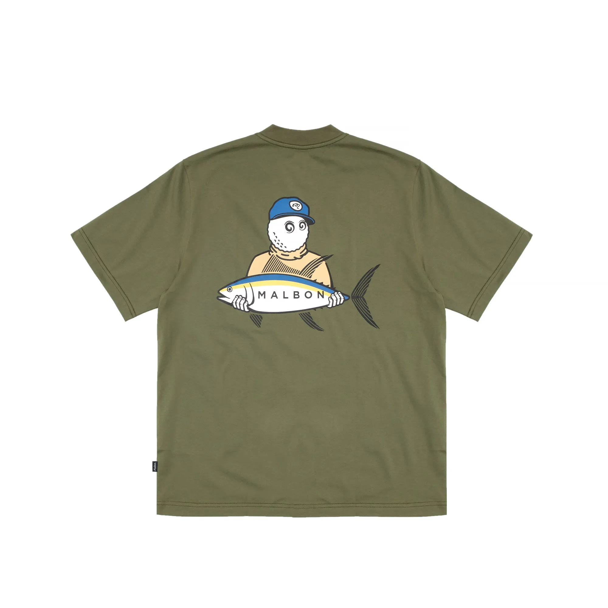 Malbon Golf Mens Golf & Tackle Tuna SS Tee