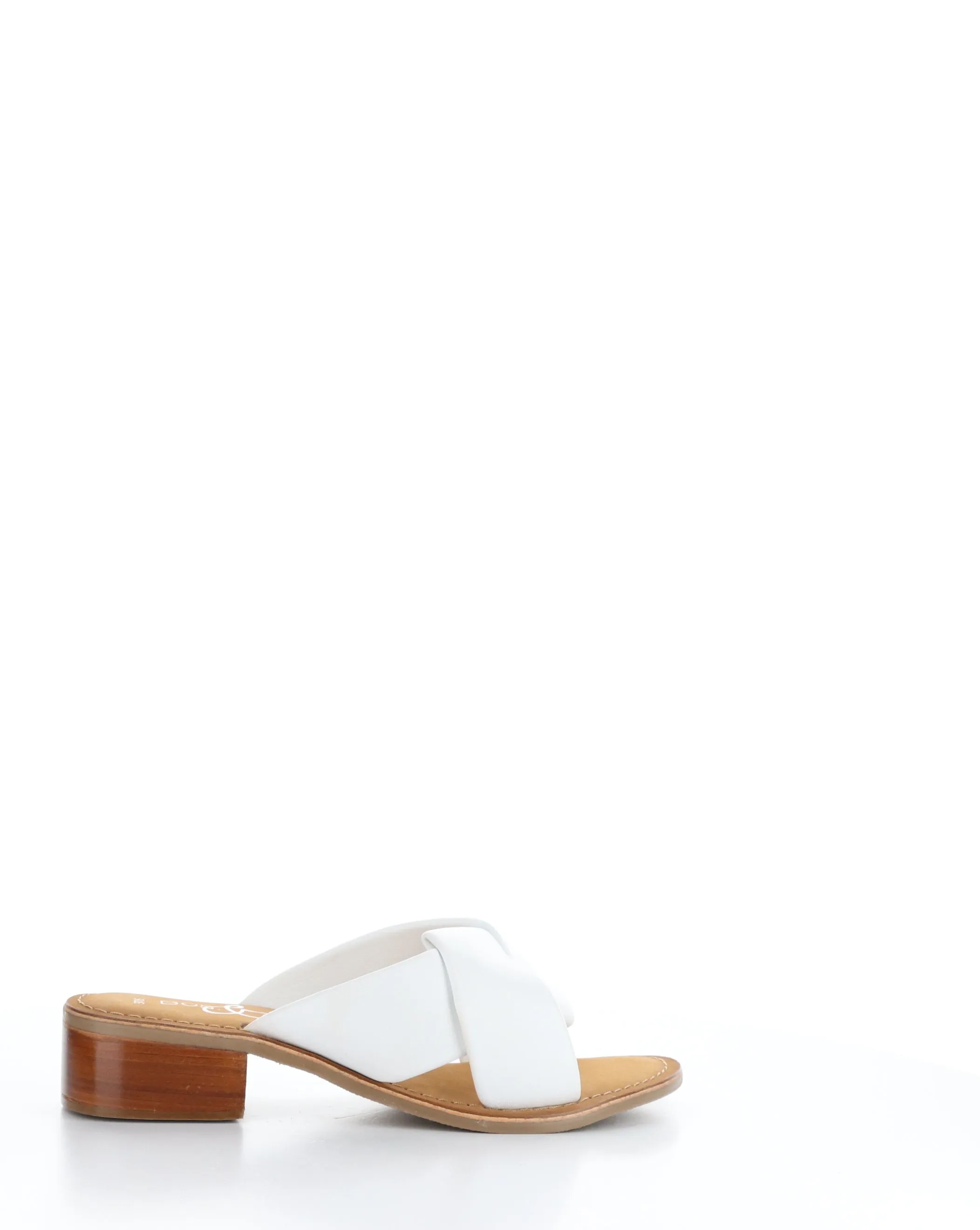 MALVY WHITE Slip-on Sandals