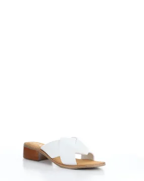 MALVY WHITE Slip-on Sandals