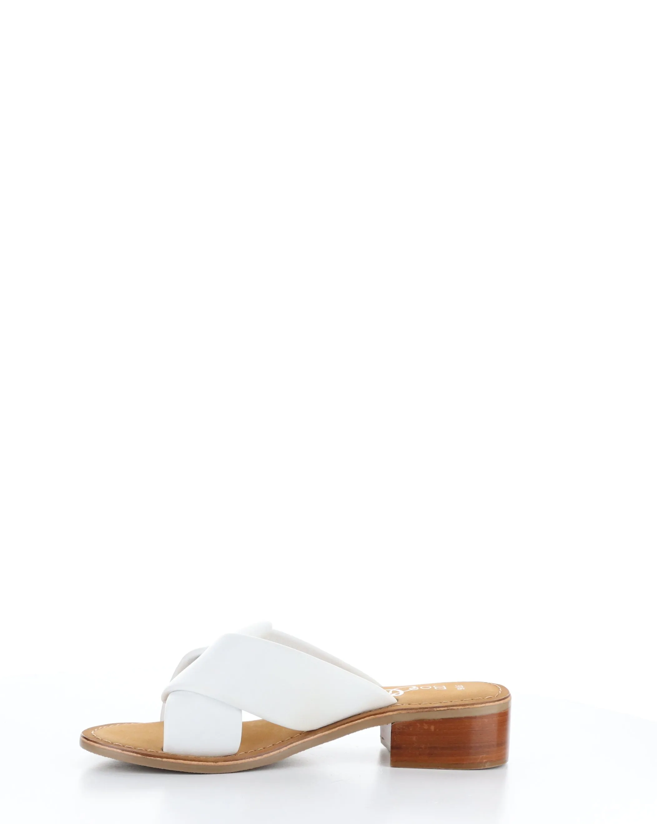 MALVY WHITE Slip-on Sandals