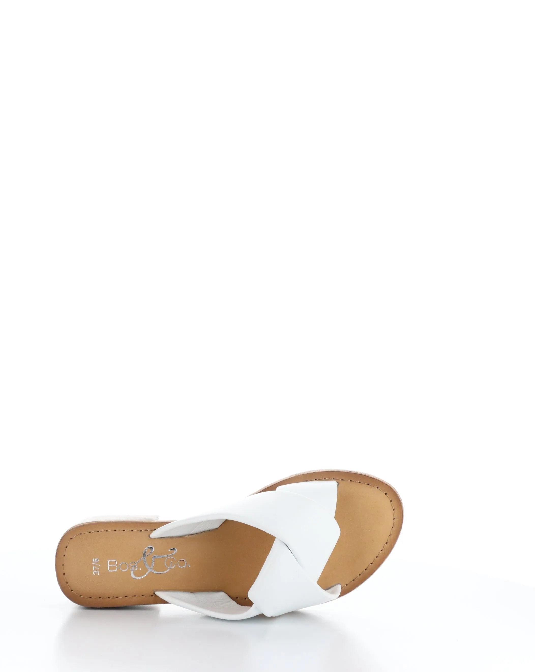 MALVY WHITE Slip-on Sandals