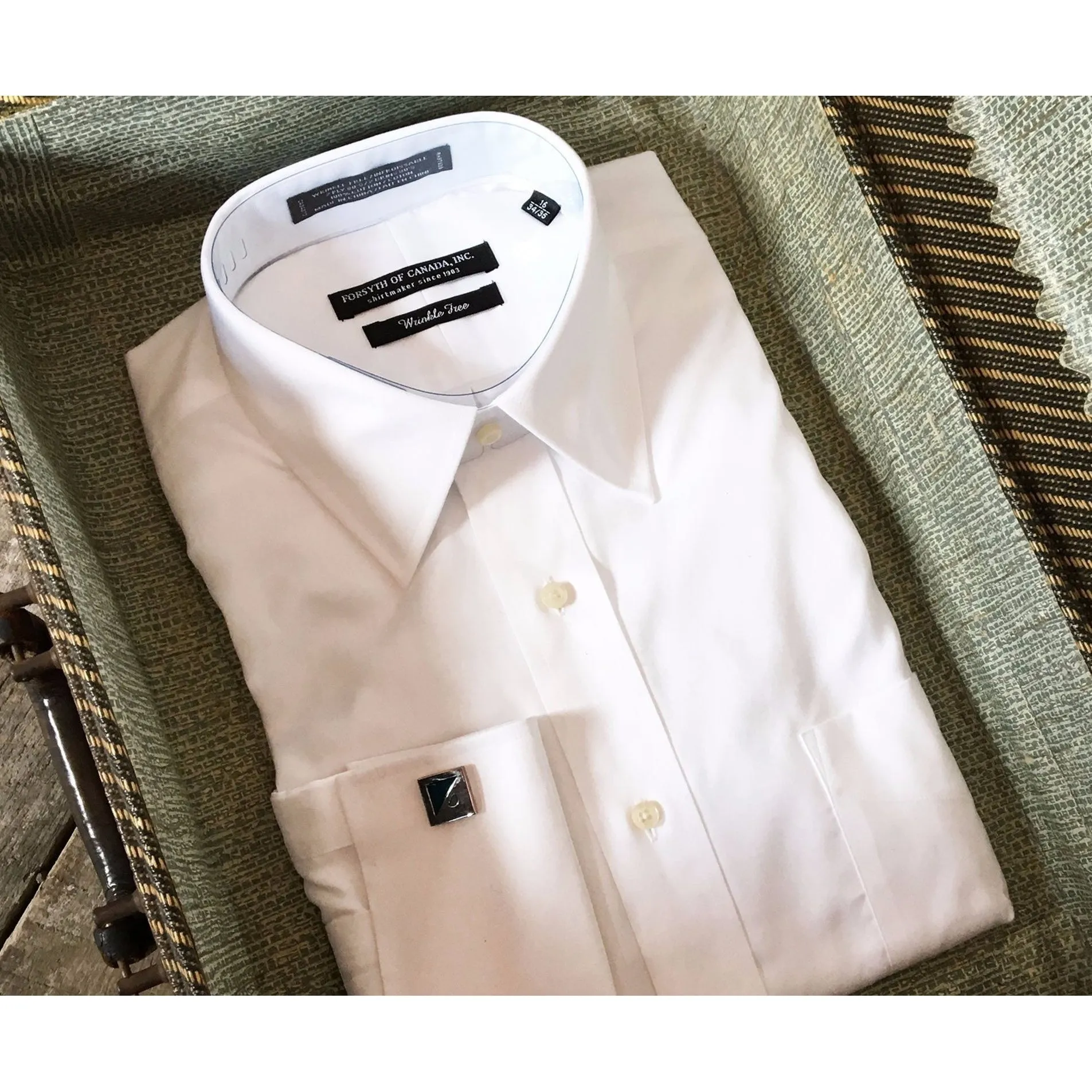 Men's Forsyth of Canada | The Freedom Shirt™ French Cuff | Tailored Fit