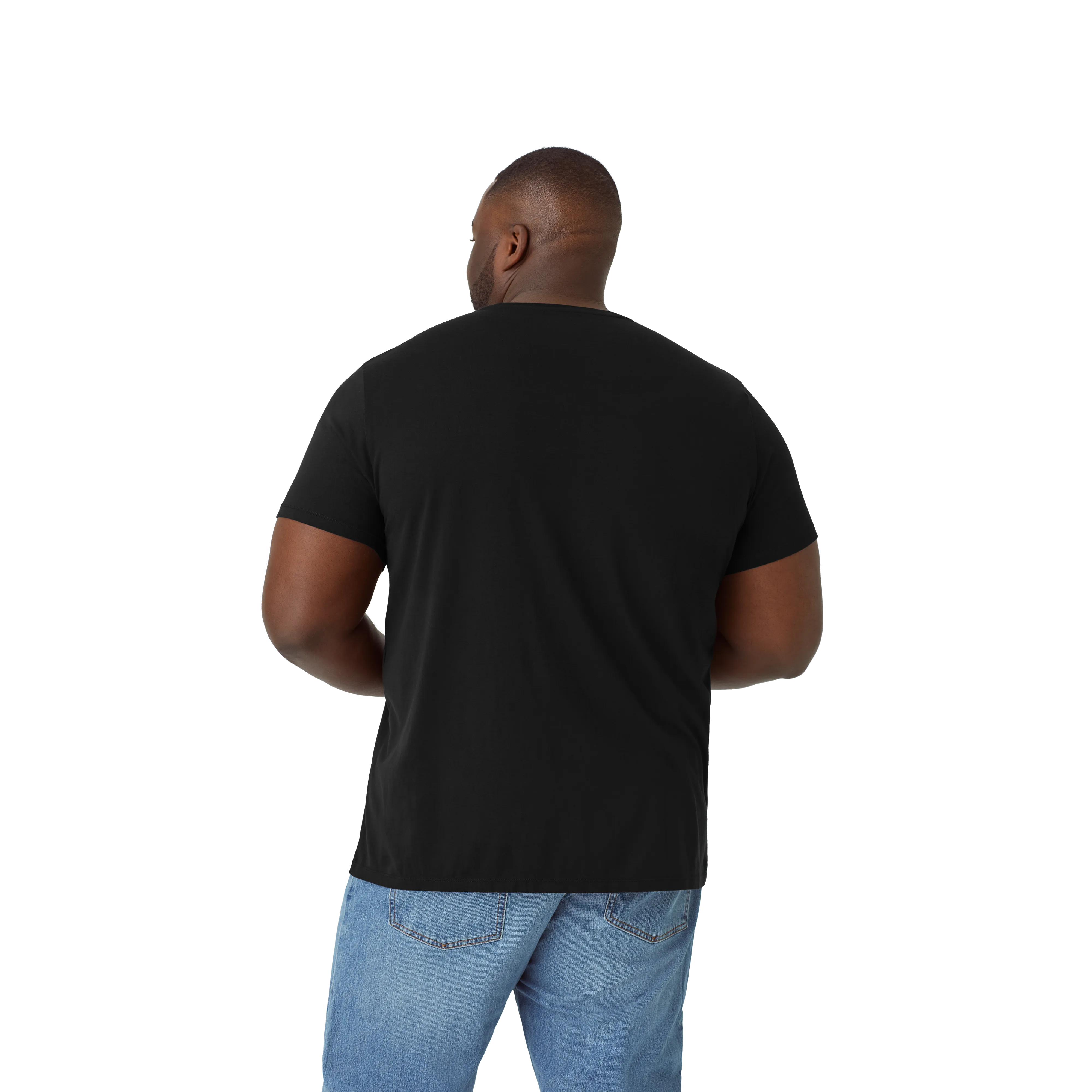 Men's Pima Cotton Pocket Crew Neck T-Shirt