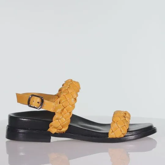 Minx Ibiza Marigold/Black Sandal Wellness Range