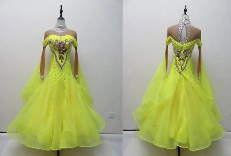 Neon Yellow Standard Dress