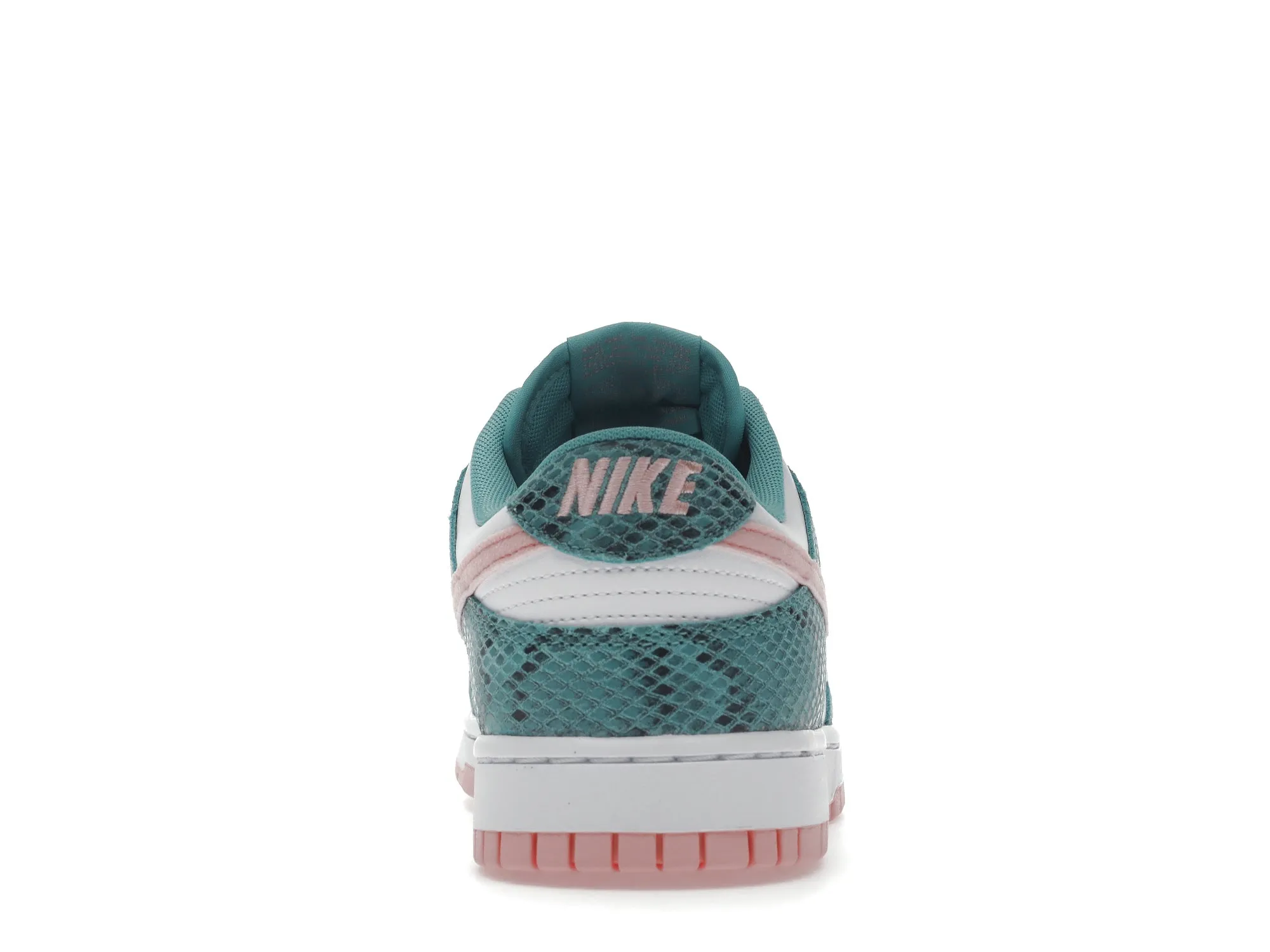 Nike Dunk Low Snakeskin Washed Teal Bleached Coral