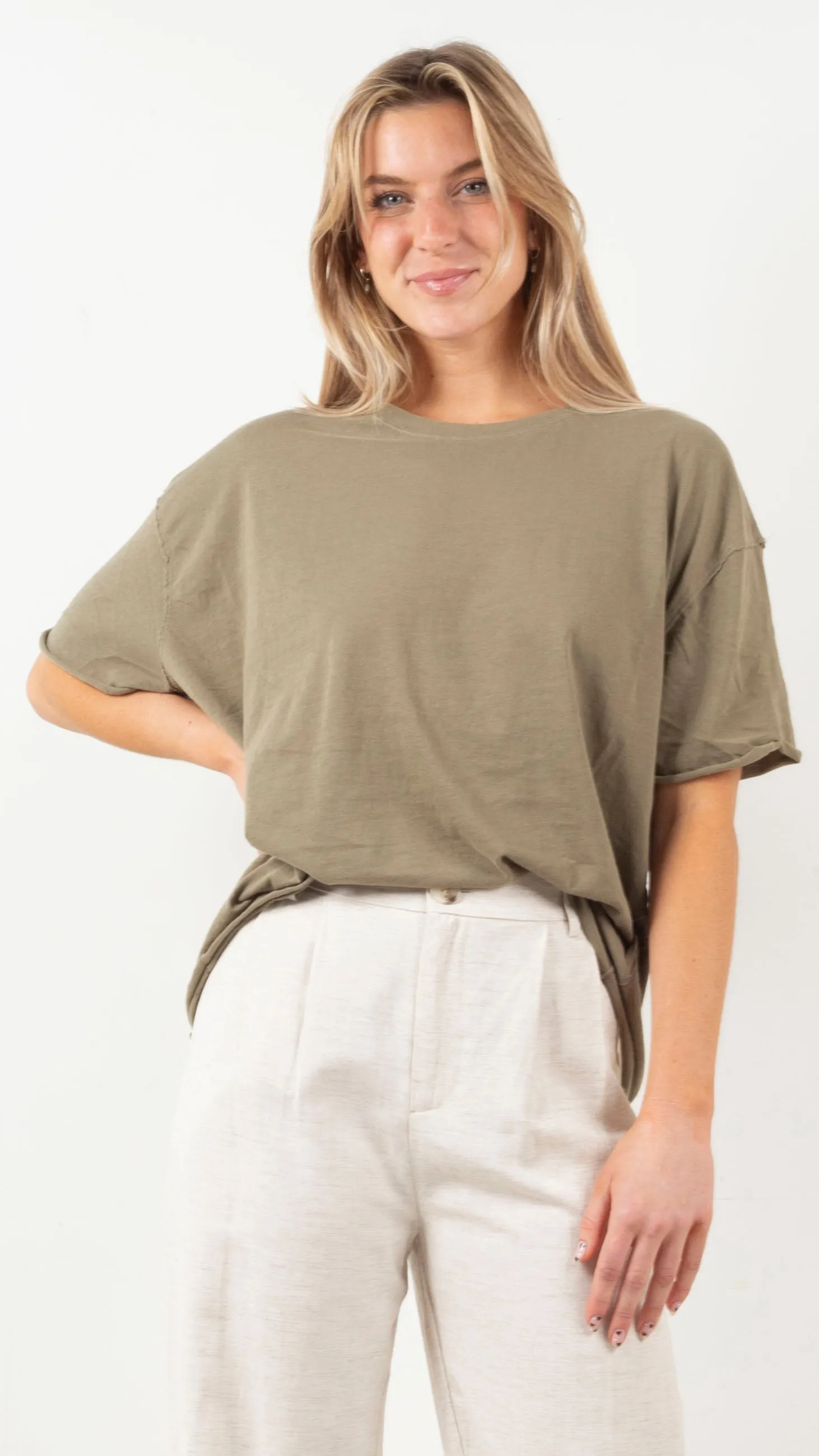 Nina Tee - Olive Stone