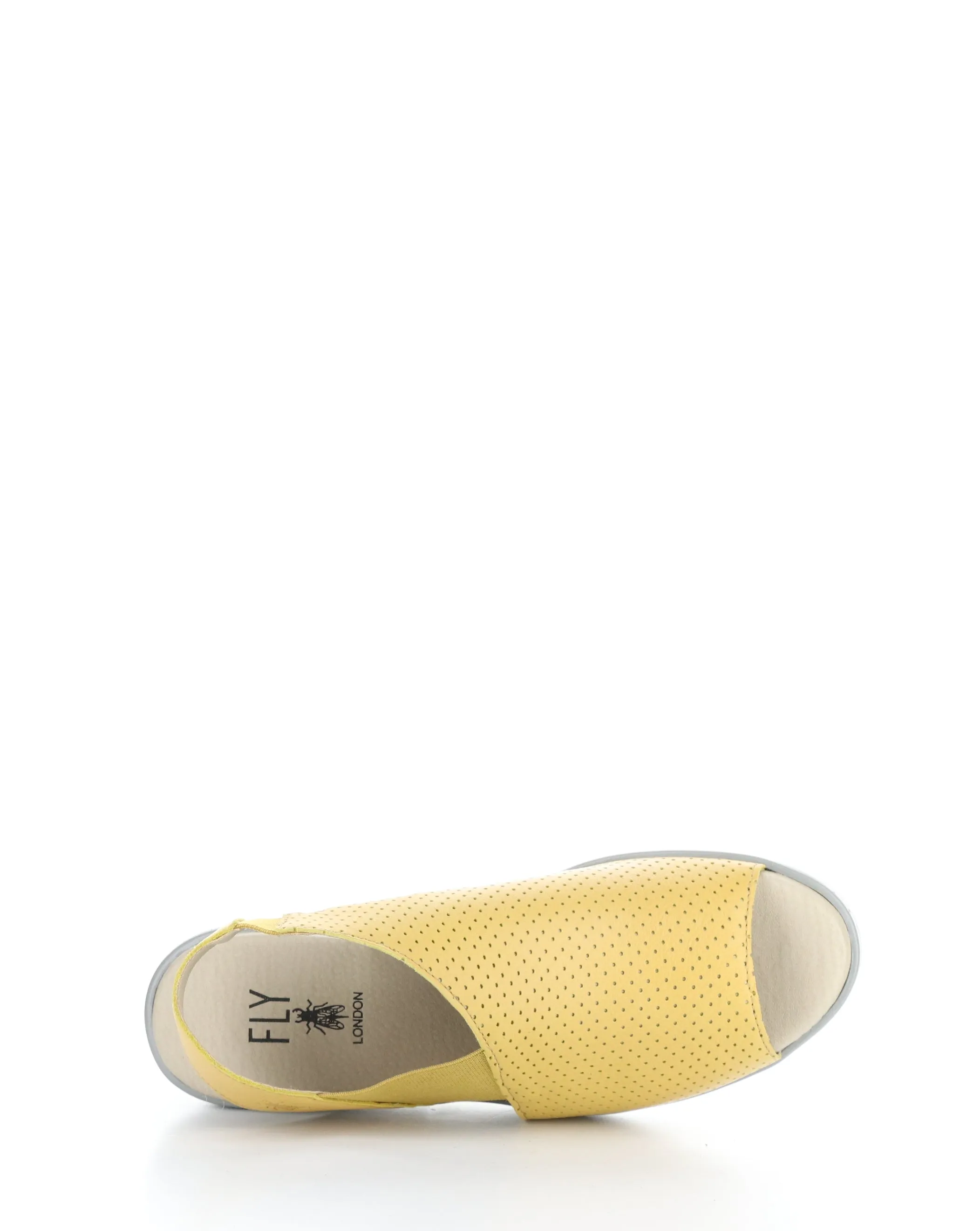 NISI066FLY Yellow Elasticated Sandals