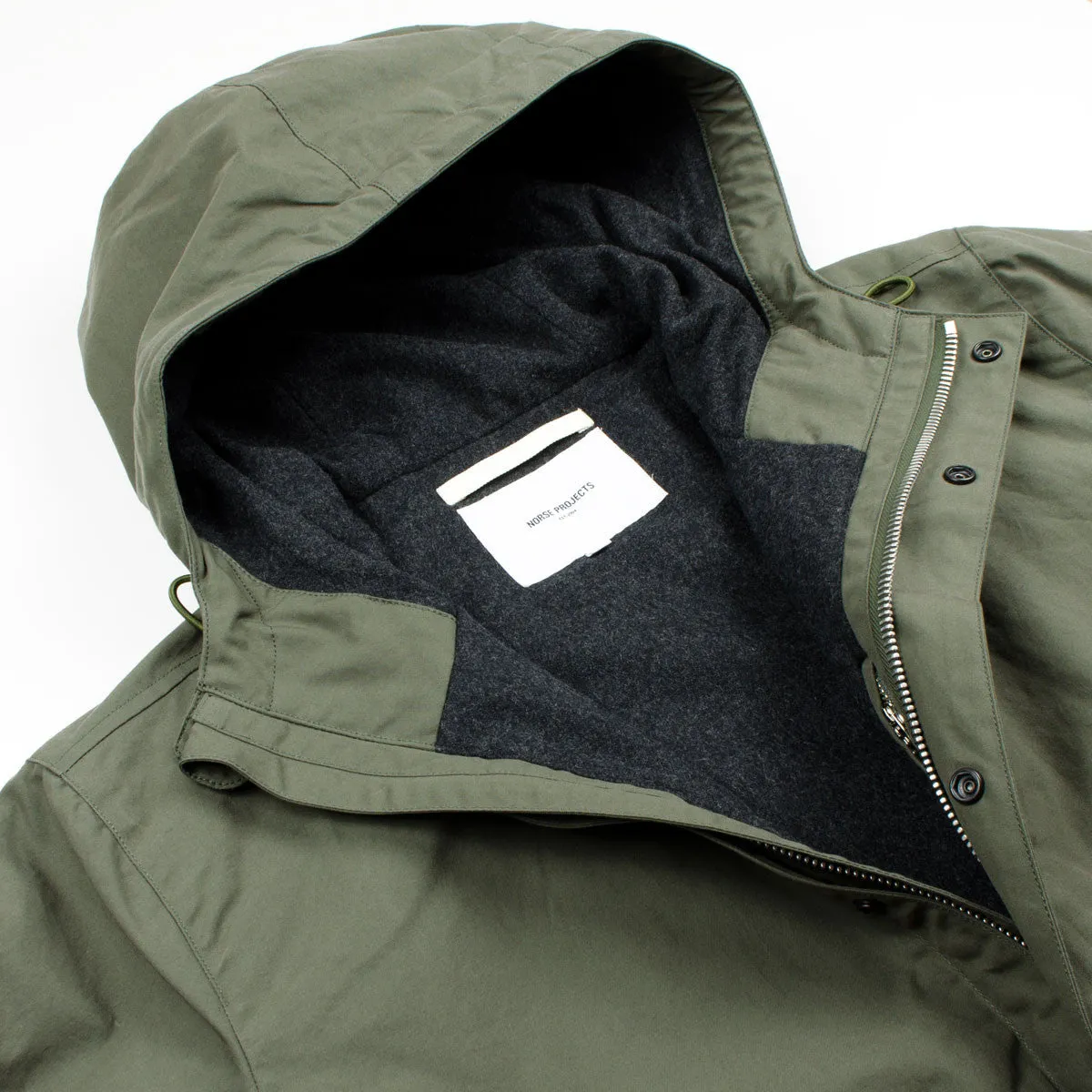 Norse Projects - Nunk Classic Parka - Dried Olive