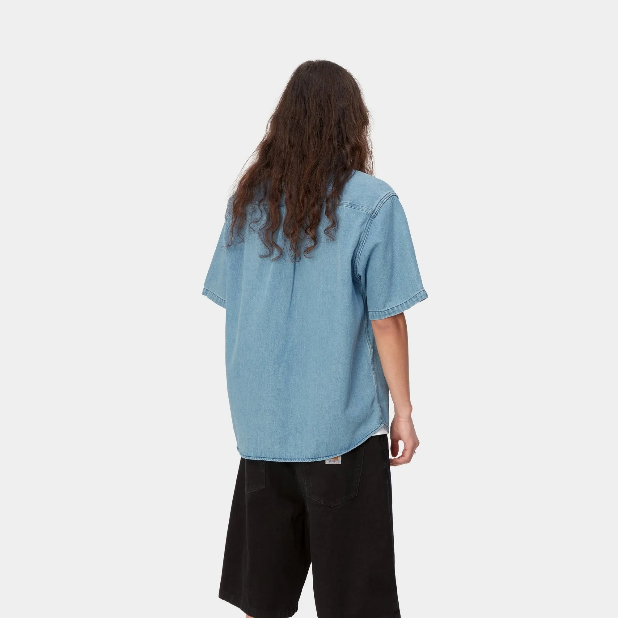 Ody Shirt | Blue (stone bleached)