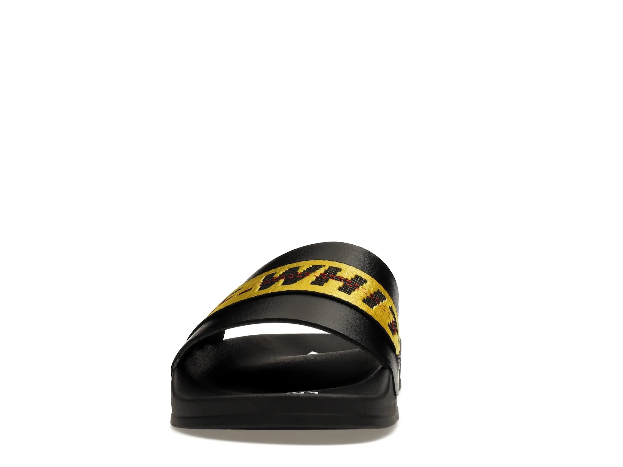 OFF-WHITE Industrial Belt Slides Black Yellow