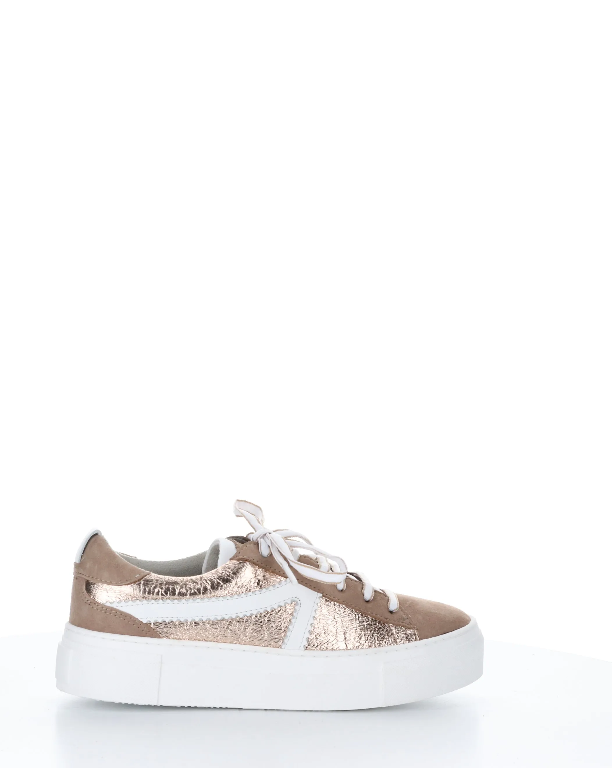 OLARY TAN/ROSE GOLD Lace-up Shoes