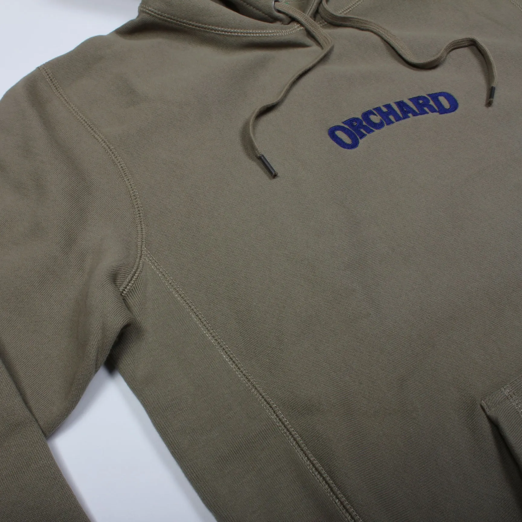 Orchard Emb Text Logo Premium Hoodie Olive/Twilight