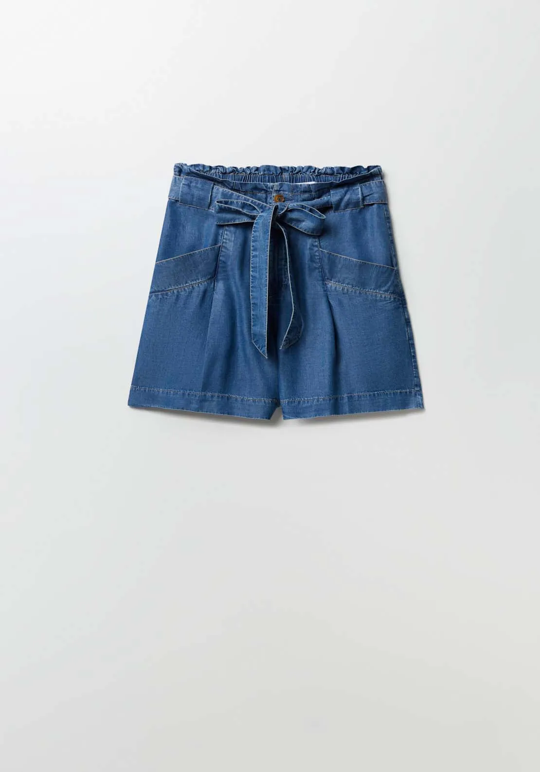 Paper Bag Bermuda Shorts