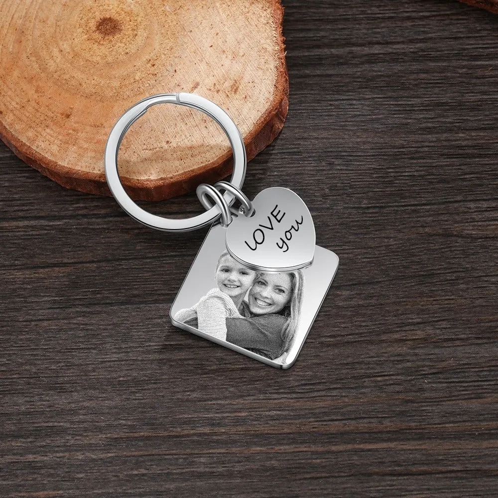 Personalized Engraving Keychain For Women