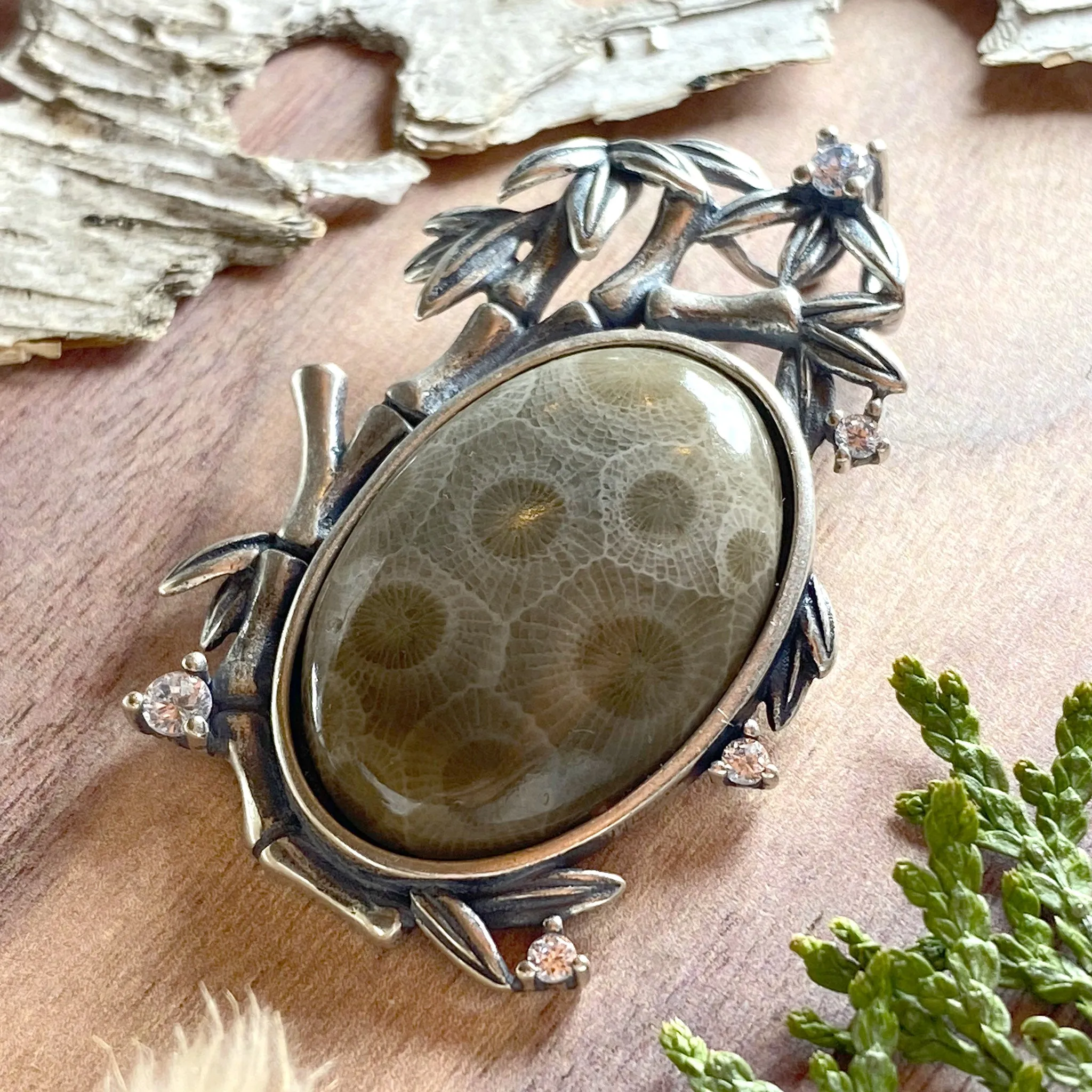 Petoskey Stone Pendant