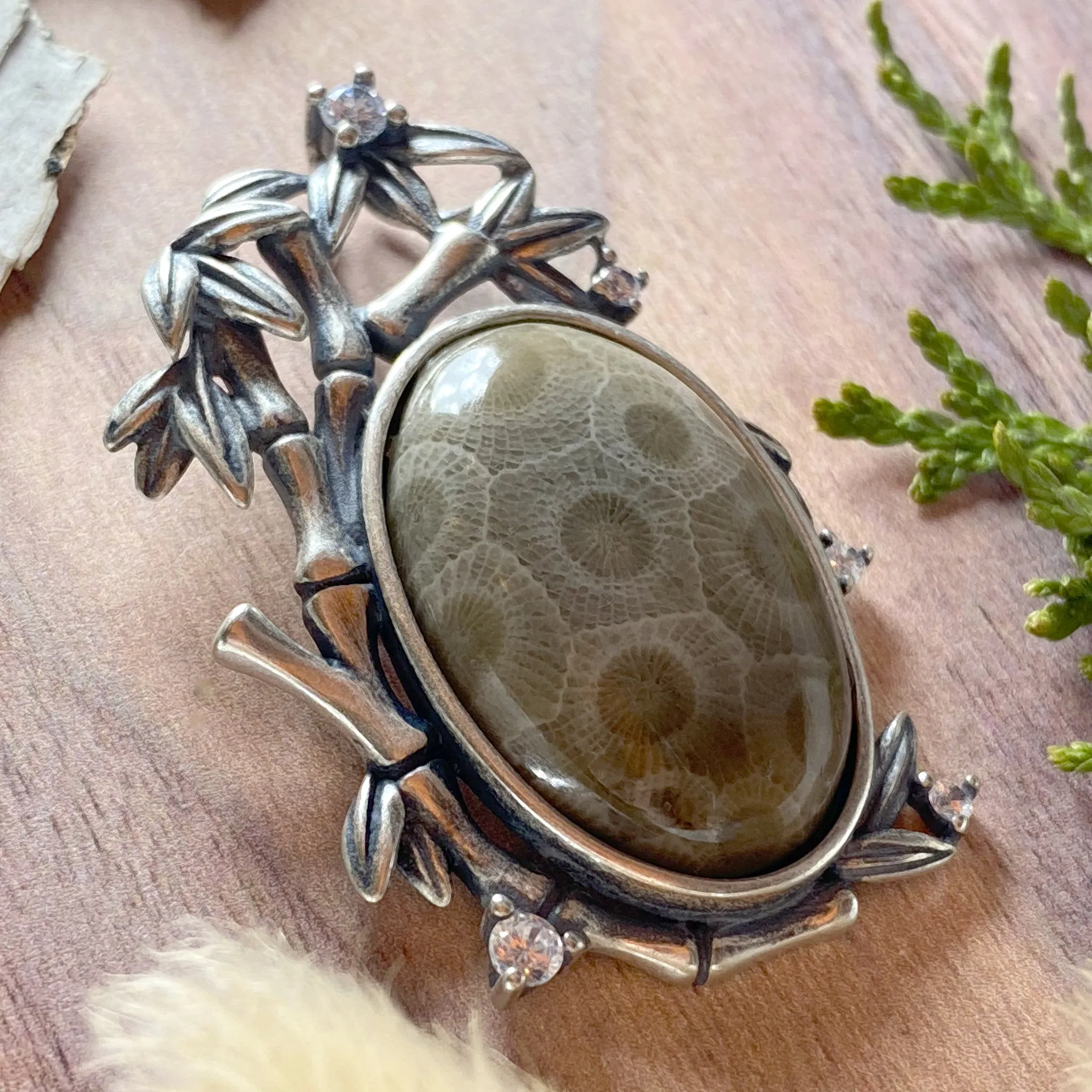 Petoskey Stone Pendant