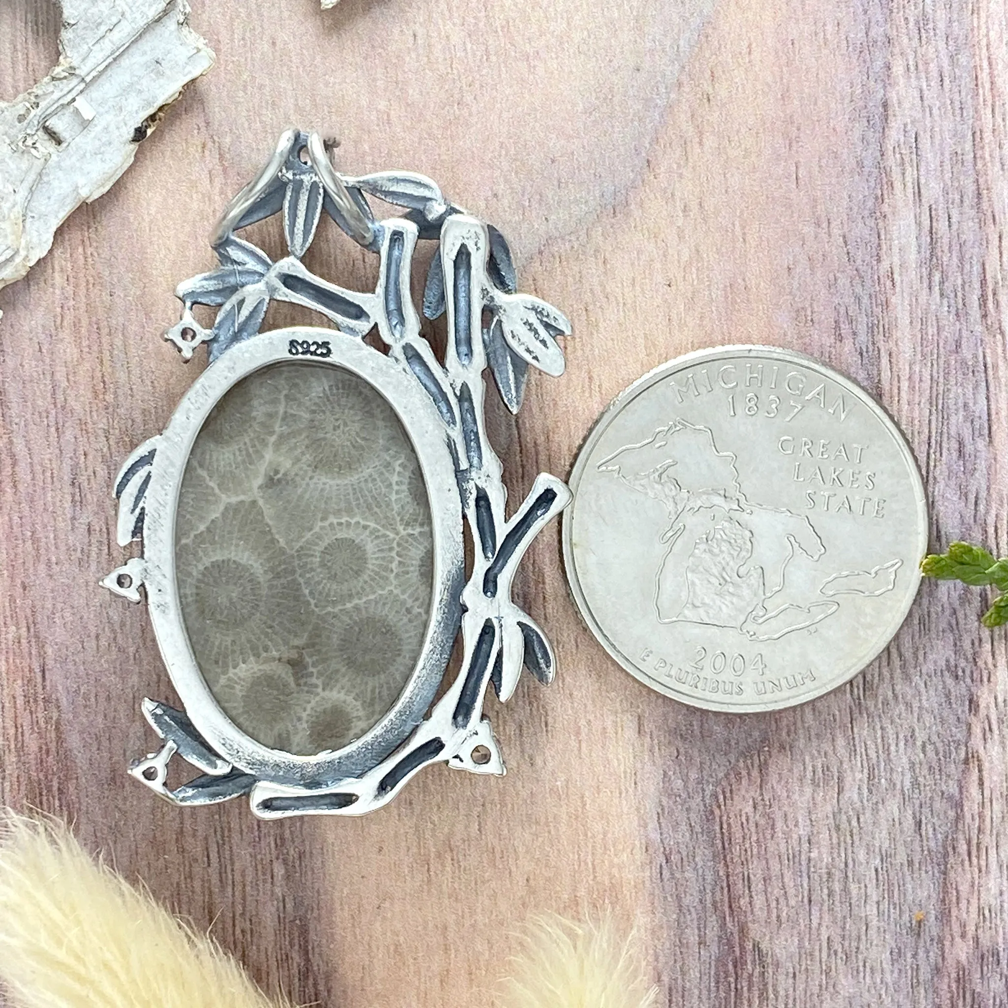 Petoskey Stone Pendant