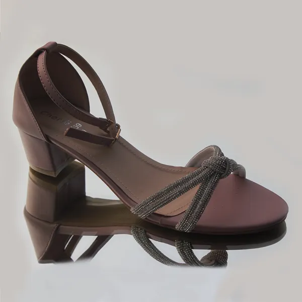 Pink Block Heel Sandal for women