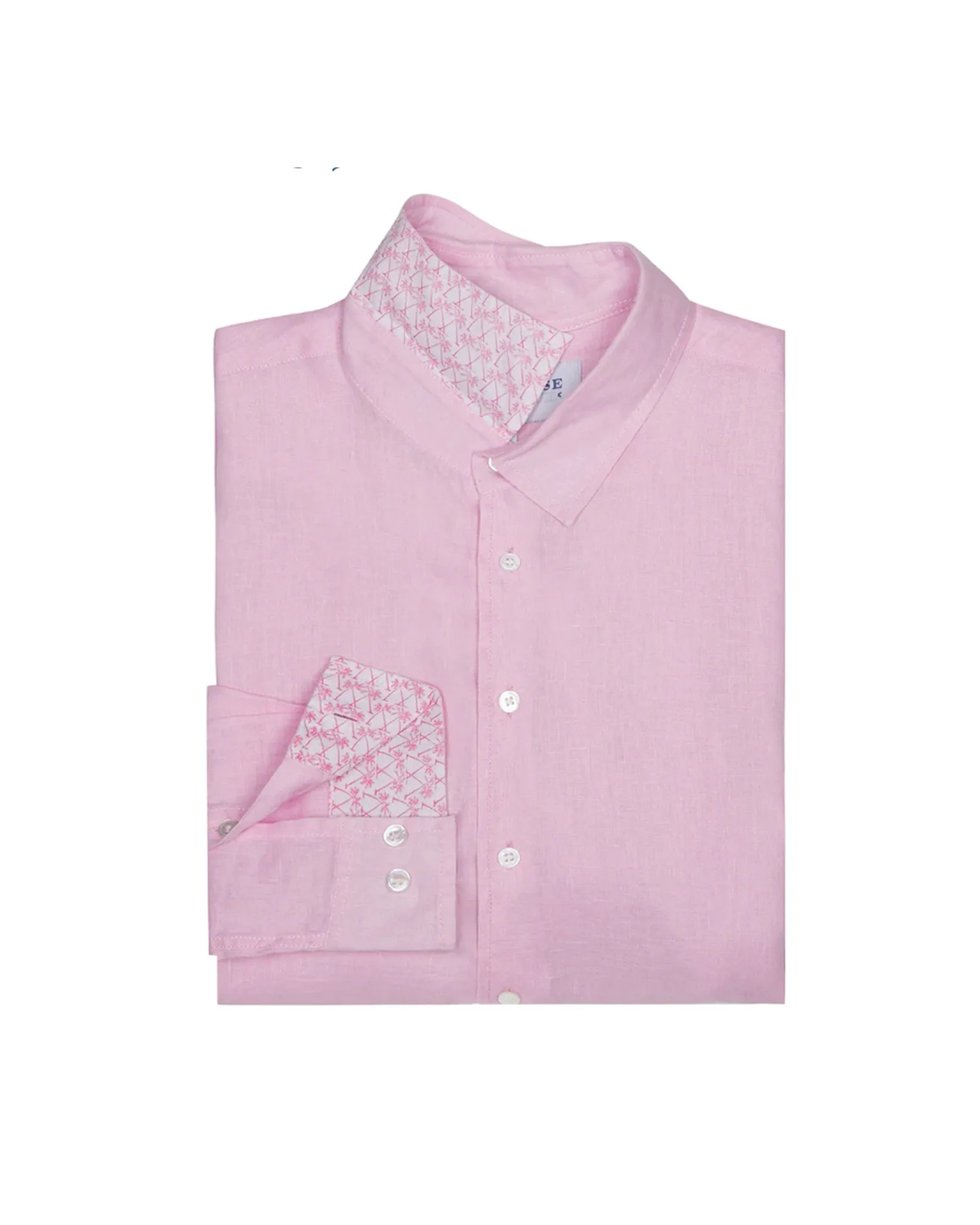 Pinkhouse Mustique Light Pink Linen Shirt