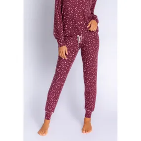 PJ Salvage Women's My Friend Spot Jammie Pants - PORT