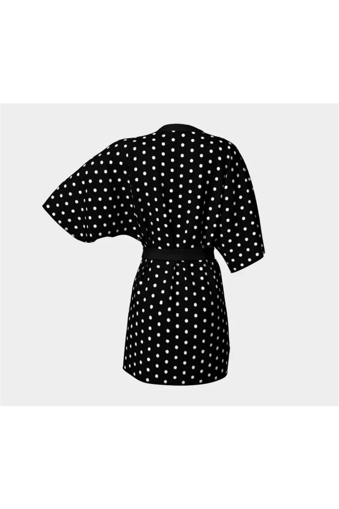 Polka Dot Kimono Robe