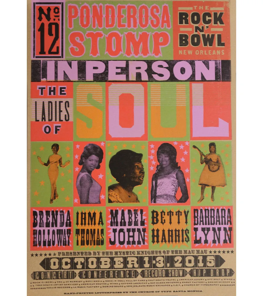 Ponderosa Stomp 2015 Soul Lady Poster