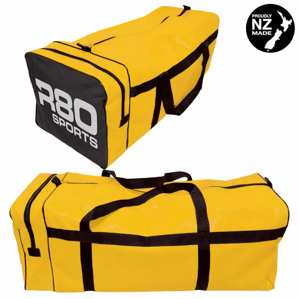 R80 Club Kit Colours Gear Bag Yellow with End Pocket